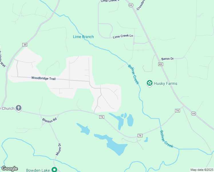 map of restaurants, bars, coffee shops, grocery stores, and more near 609 Shelby Forest Trail in Chelsea