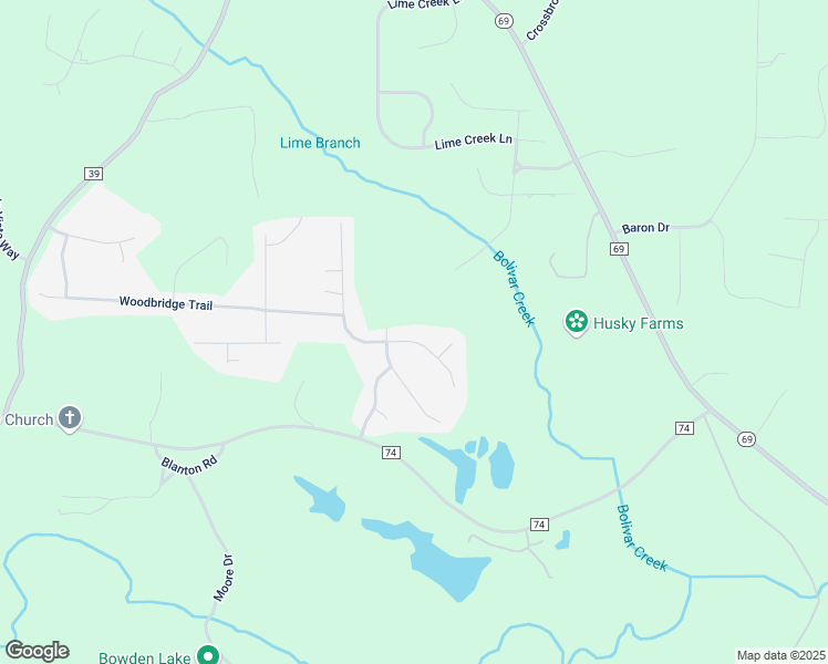 map of restaurants, bars, coffee shops, grocery stores, and more near 609 Shelby Forest Trail in Chelsea