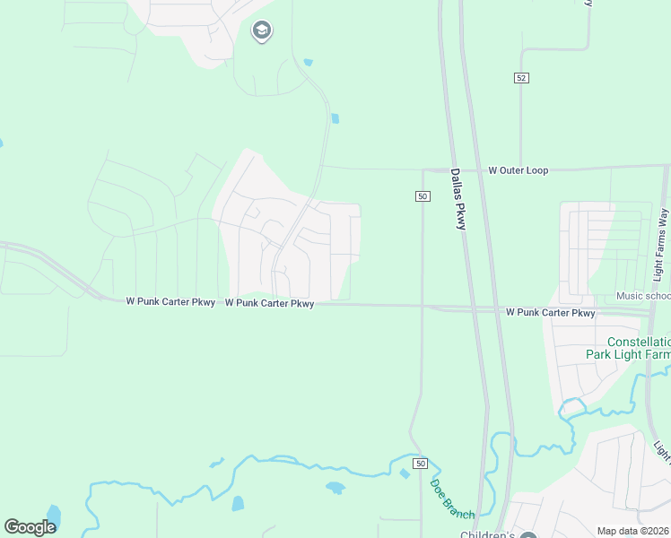 map of restaurants, bars, coffee shops, grocery stores, and more near 2721 Holland Court in Celina