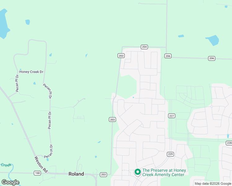 map of restaurants, bars, coffee shops, grocery stores, and more near 8100 County Road 203 in McKinney