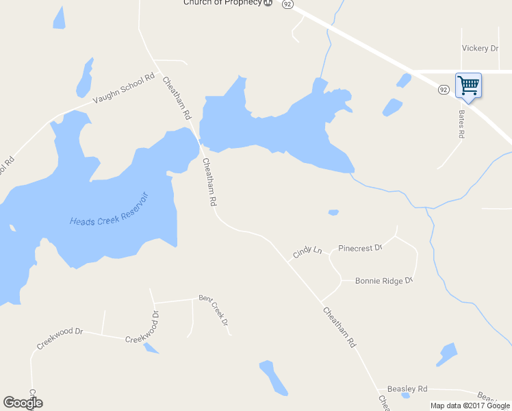 map of restaurants, bars, coffee shops, grocery stores, and more near 972 Cheatham Road in Griffin
