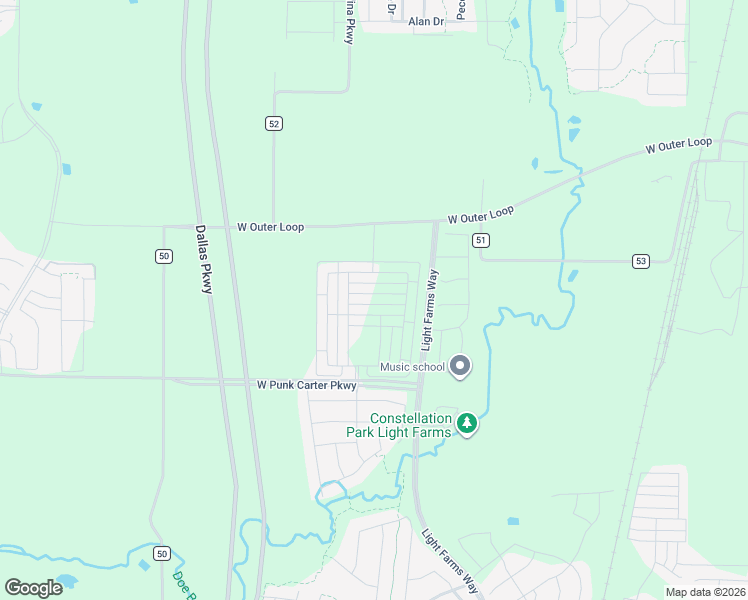map of restaurants, bars, coffee shops, grocery stores, and more near 1522 Princeton Drive in Celina