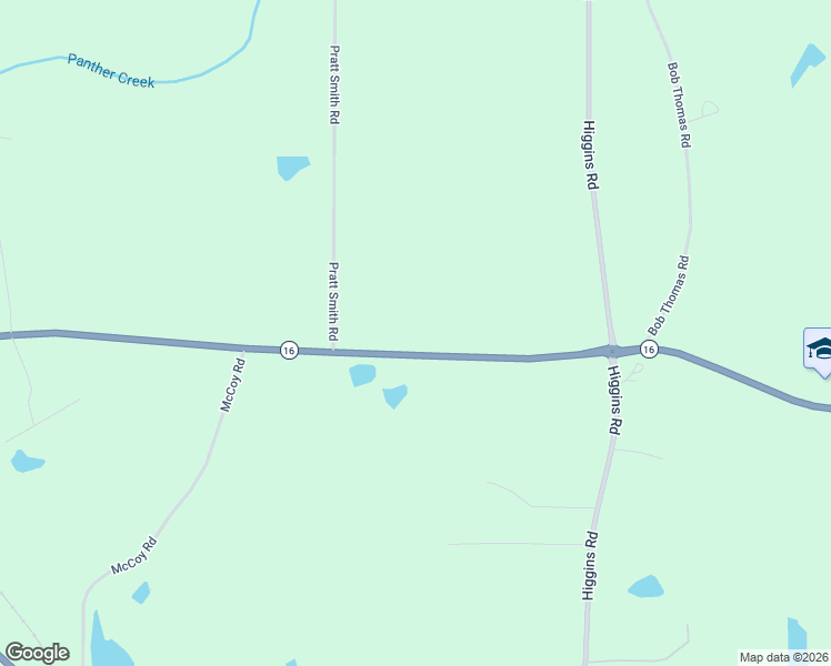 map of restaurants, bars, coffee shops, grocery stores, and more near 1745 Georgia 16 in Jackson