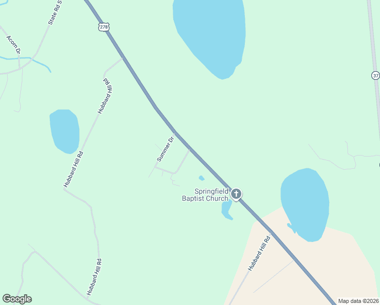 map of restaurants, bars, coffee shops, grocery stores, and more near 13564 Highway 278 Northeast in Barnwell