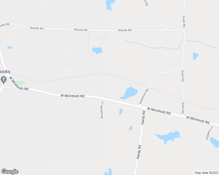 map of restaurants, bars, coffee shops, grocery stores, and more near 298 West McIntosh Road in Brooks