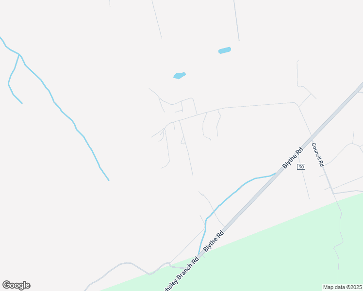 map of restaurants, bars, coffee shops, grocery stores, and more near 3132 Goolsby Road in Blythe