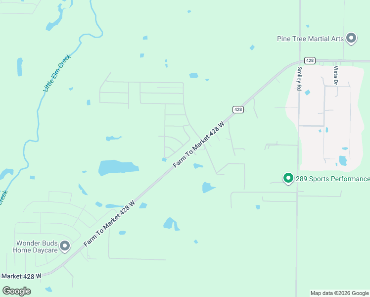 map of restaurants, bars, coffee shops, grocery stores, and more near 5845 Anning Way in Celina
