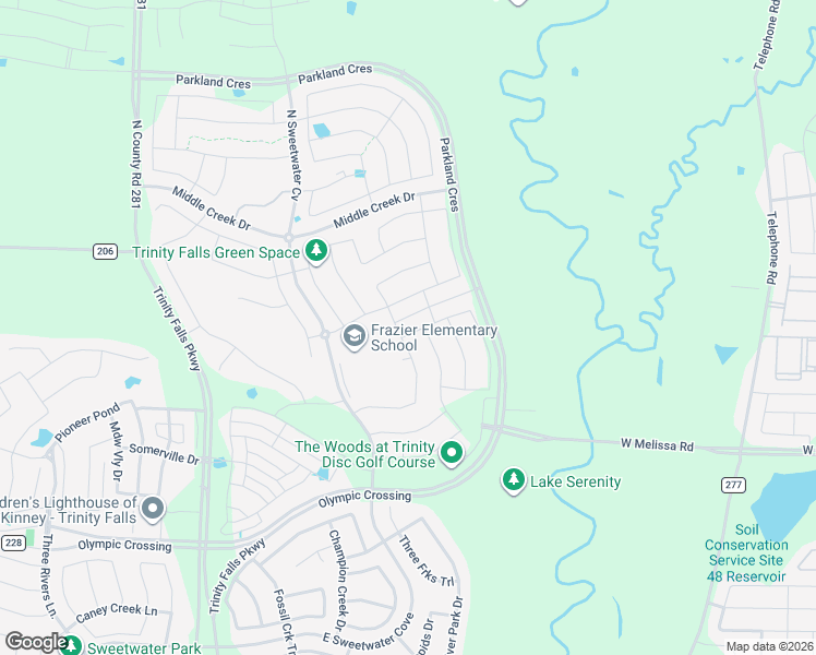 map of restaurants, bars, coffee shops, grocery stores, and more near 909 Hubbard Creek Trail in McKinney