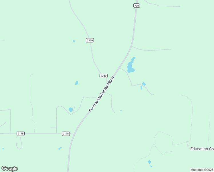map of restaurants, bars, coffee shops, grocery stores, and more near 2898 Co Road 2360 in Decatur