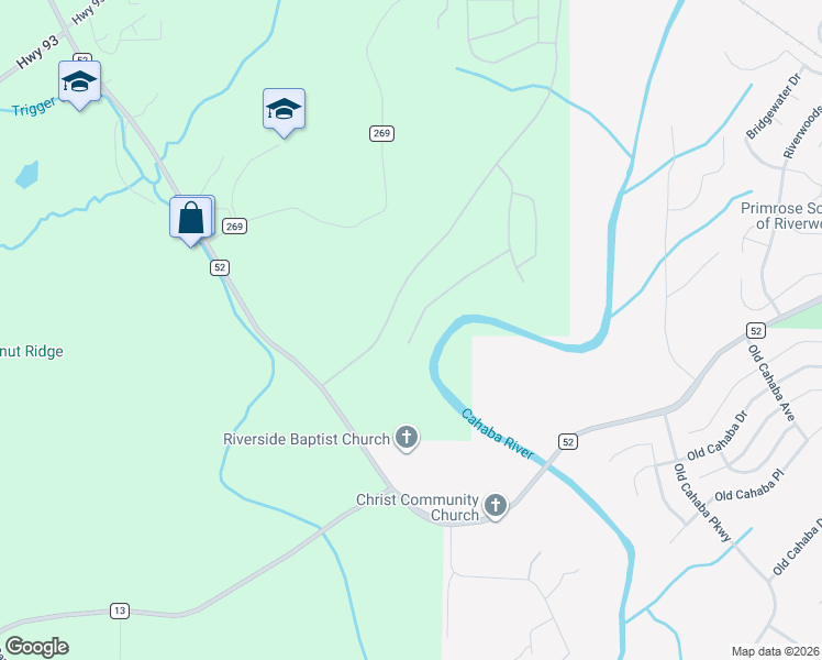 map of restaurants, bars, coffee shops, grocery stores, and more near 2707 Hwy 52 in Helena