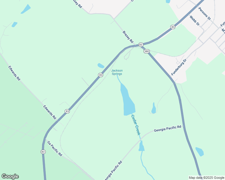 map of restaurants, bars, coffee shops, grocery stores, and more near 4048 Georgia 83 in Monticello