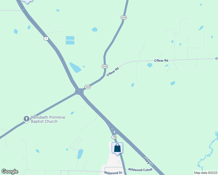 map of restaurants, bars, coffee shops, grocery stores, and more near 1255 Padgett Road in El Dorado