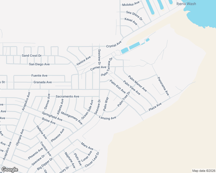 map of restaurants, bars, coffee shops, grocery stores, and more near 812 Salton Drive in Thermal