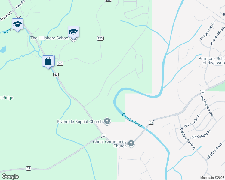 map of restaurants, bars, coffee shops, grocery stores, and more near 2707 County Road 52 in Helena