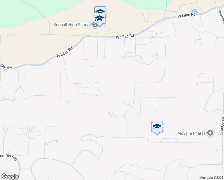 map of restaurants, bars, coffee shops, grocery stores, and more near 31820 Via Ararat Drive in Bonsall