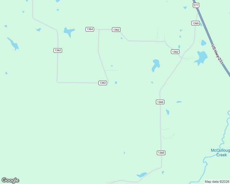 map of restaurants, bars, coffee shops, grocery stores, and more near 1253 Cr 1362 in Talco