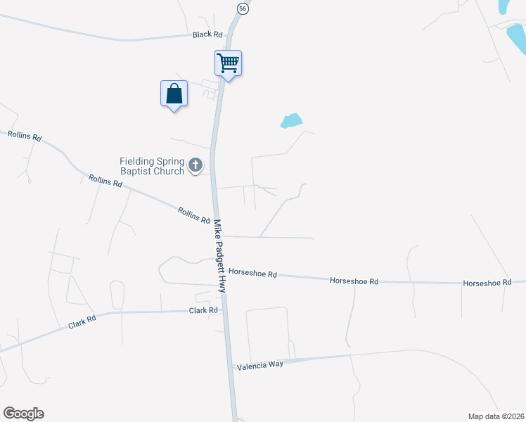 map of restaurants, bars, coffee shops, grocery stores, and more near 1116 Cemetery Road in Augusta