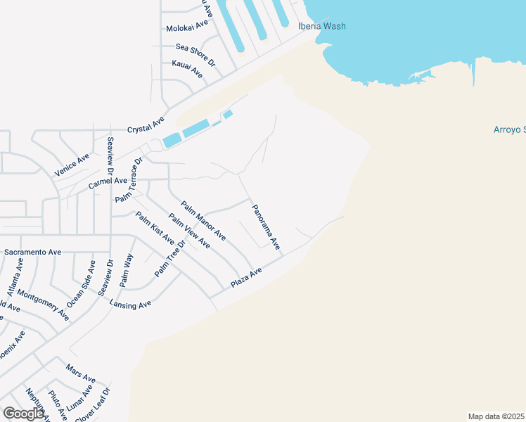 map of restaurants, bars, coffee shops, grocery stores, and more near 2240 Panorama Avenue in Thermal