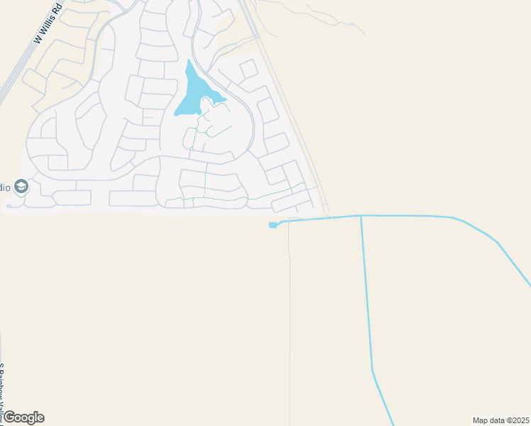 map of restaurants, bars, coffee shops, grocery stores, and more near 17140 South 175th Drive in Goodyear