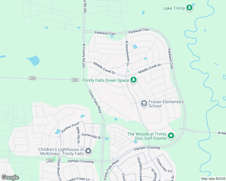 map of restaurants, bars, coffee shops, grocery stores, and more near 509 Amistad Cove in McKinney