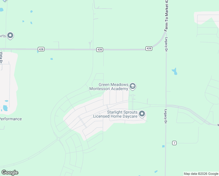 map of restaurants, bars, coffee shops, grocery stores, and more near 17005 Flagstone Drive in Celina
