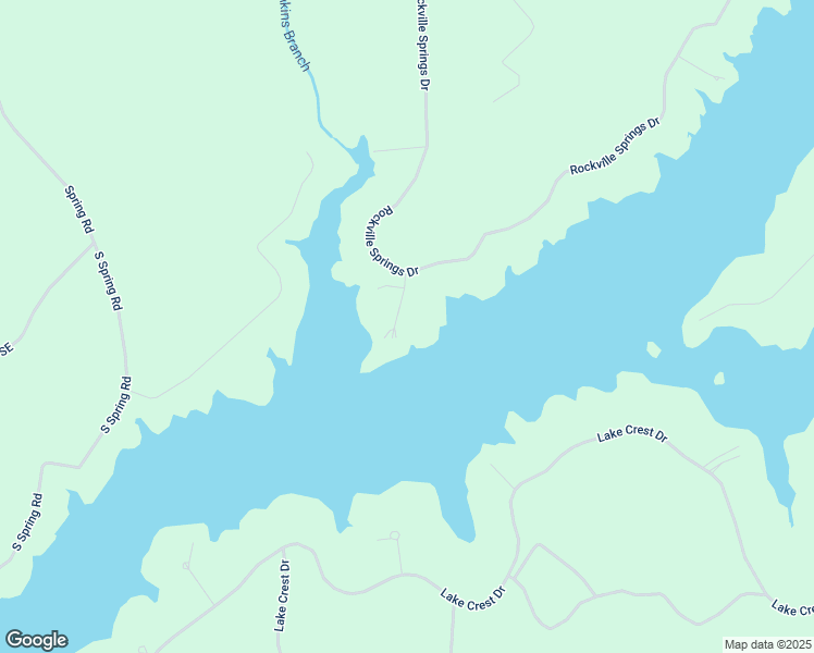 map of restaurants, bars, coffee shops, grocery stores, and more near 129 Rockville Springs Court in Eatonton