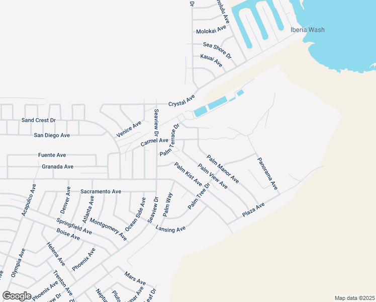 map of restaurants, bars, coffee shops, grocery stores, and more near 2268 Palm View Avenue in Thermal