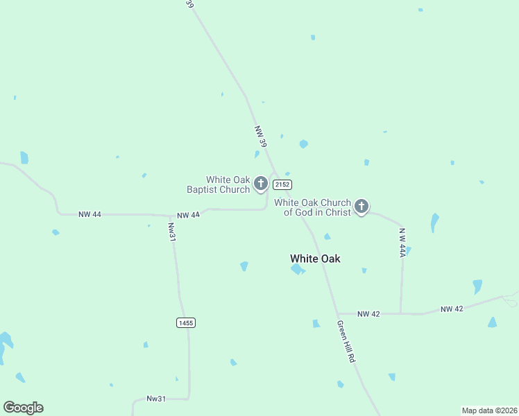 map of restaurants, bars, coffee shops, grocery stores, and more near 135 County Road 1550 in Mount Pleasant