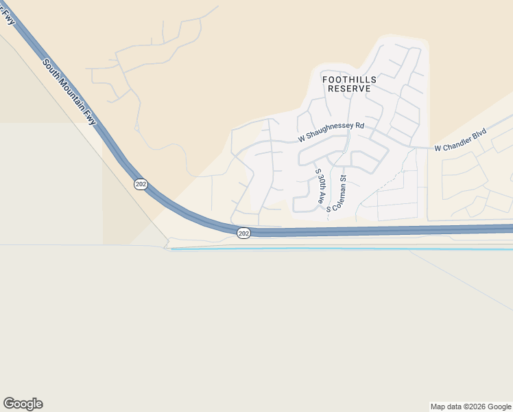 map of restaurants, bars, coffee shops, grocery stores, and more near 16912 South 31st Lane in Phoenix