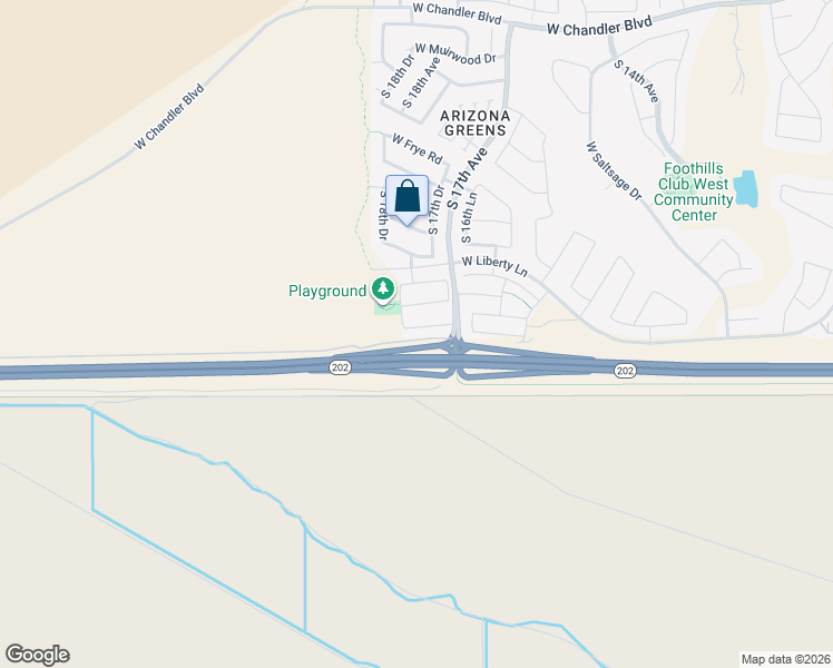 map of restaurants, bars, coffee shops, grocery stores, and more near 1727 West Lacewood Place in Phoenix