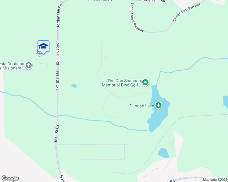 map of restaurants, bars, coffee shops, grocery stores, and more near 211 Dundee Lake Road in Griffin