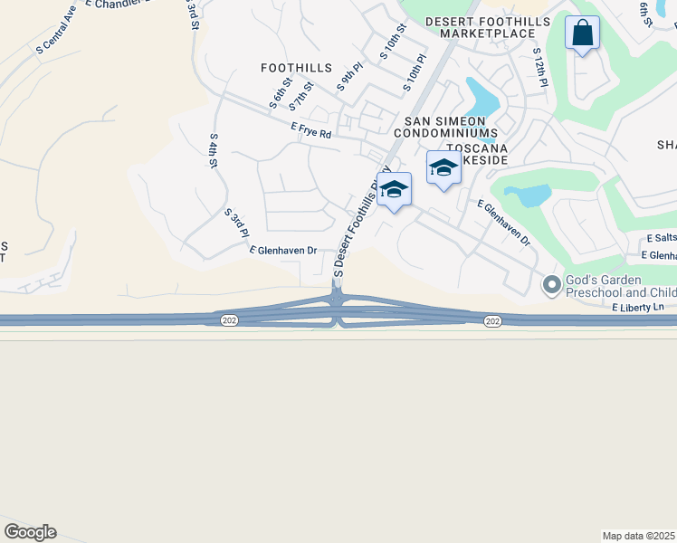 map of restaurants, bars, coffee shops, grocery stores, and more near in Phoenix