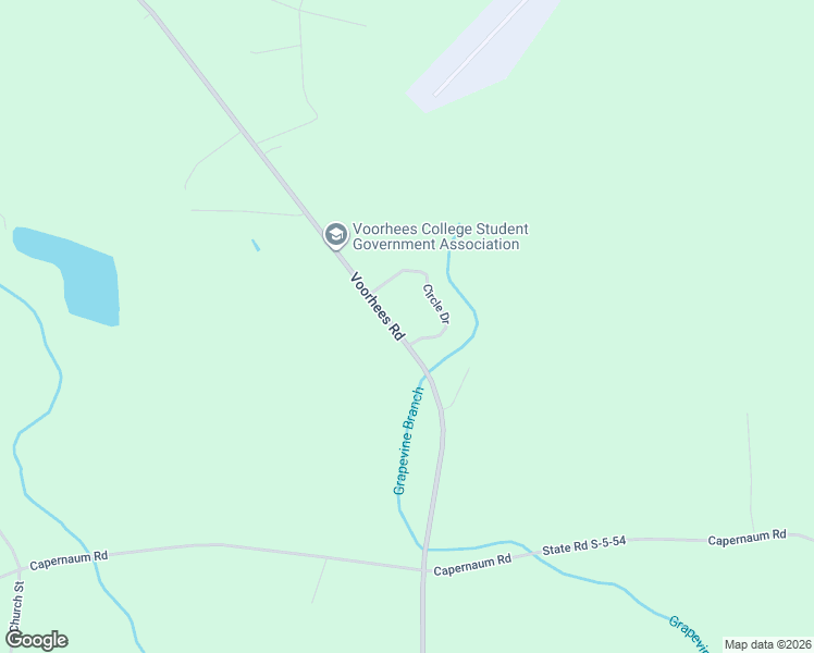 map of restaurants, bars, coffee shops, grocery stores, and more near 4274 Voorhees Road in Denmark