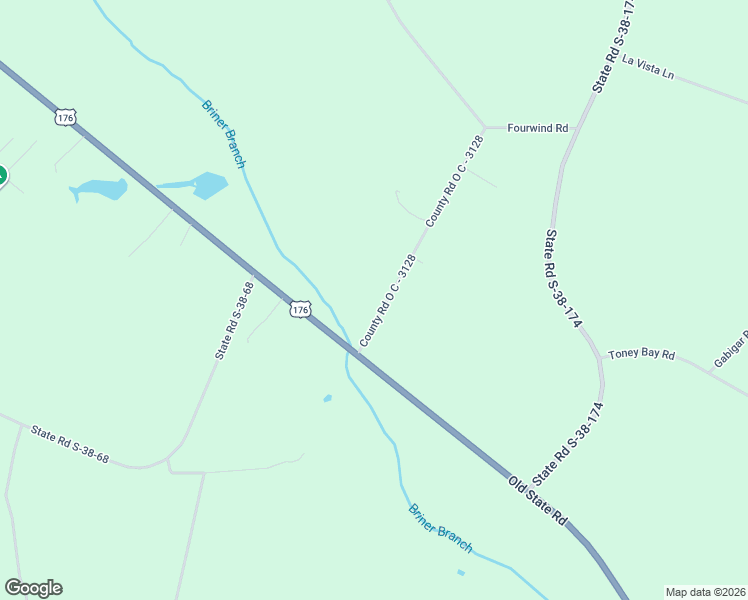 map of restaurants, bars, coffee shops, grocery stores, and more near 296-348 Shoptaw Rd in Holly Hill