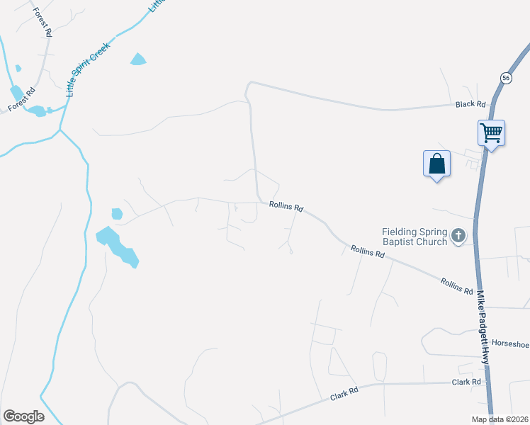 map of restaurants, bars, coffee shops, grocery stores, and more near 4716 Rollins Road in Augusta