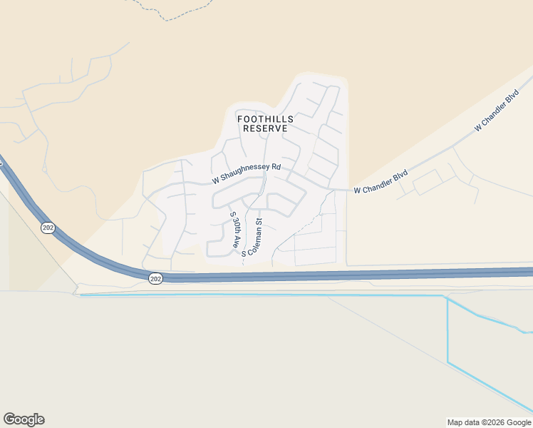 map of restaurants, bars, coffee shops, grocery stores, and more near 2820 West Cottonwood Lane in Phoenix