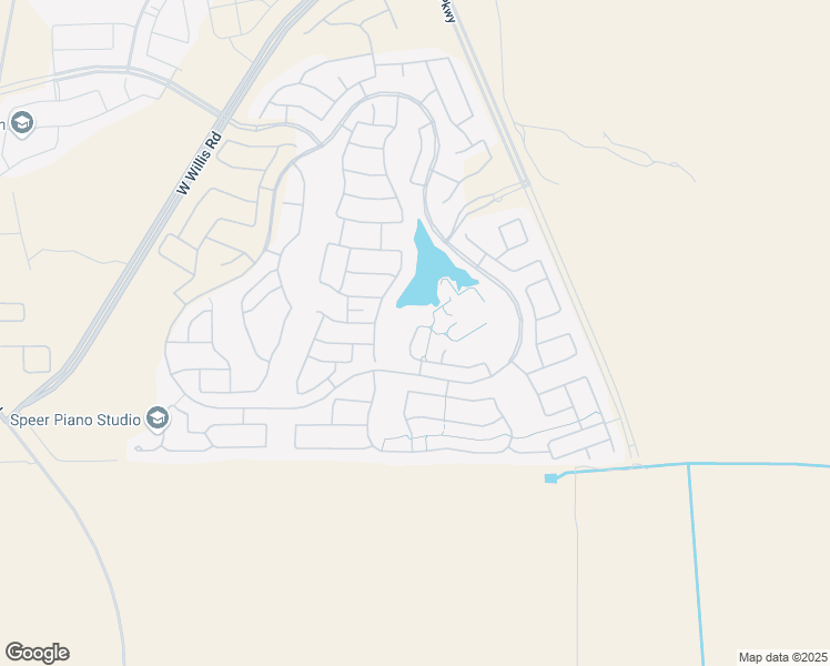 map of restaurants, bars, coffee shops, grocery stores, and more near 17857 West Fairview Street in Goodyear