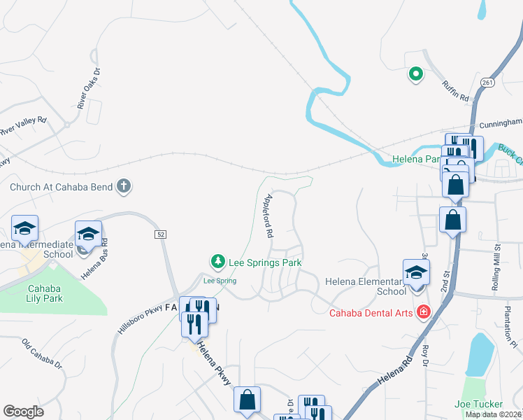 map of restaurants, bars, coffee shops, grocery stores, and more near 229 Appleford Road in Helena