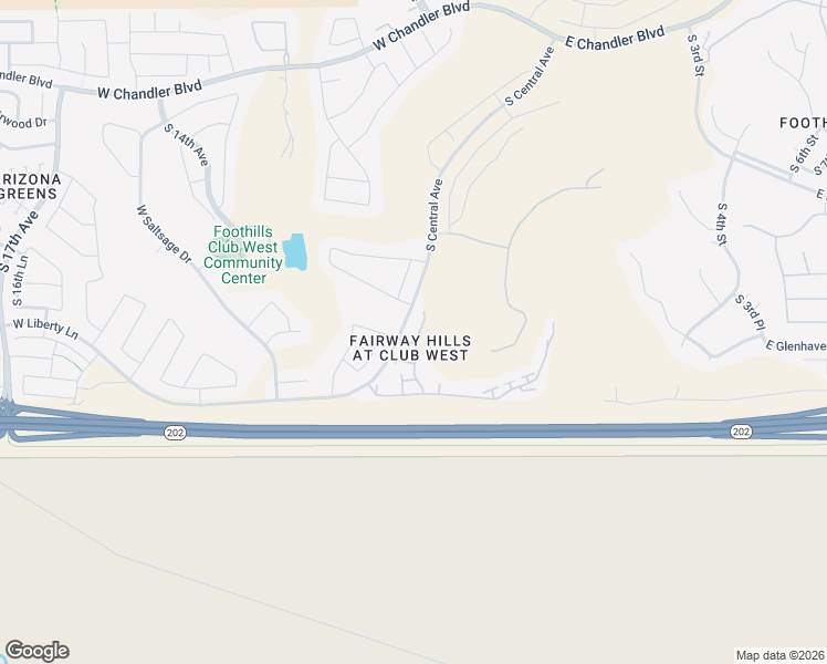 map of restaurants, bars, coffee shops, grocery stores, and more near 16802 South Magenta Road in Phoenix