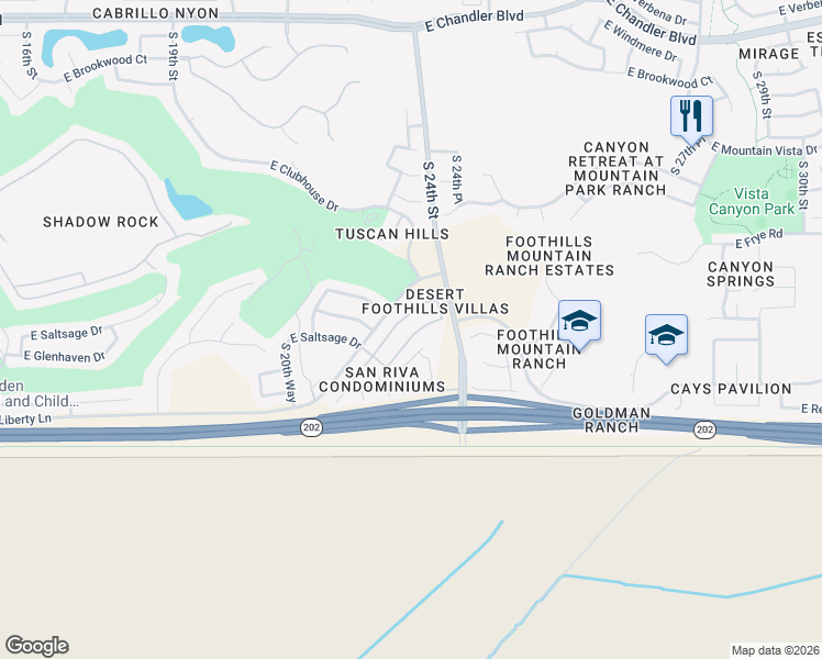 map of restaurants, bars, coffee shops, grocery stores, and more near in Phoenix