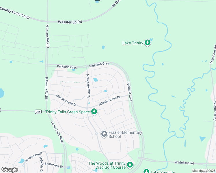 map of restaurants, bars, coffee shops, grocery stores, and more near 917 Forgotten Forest Way in McKinney