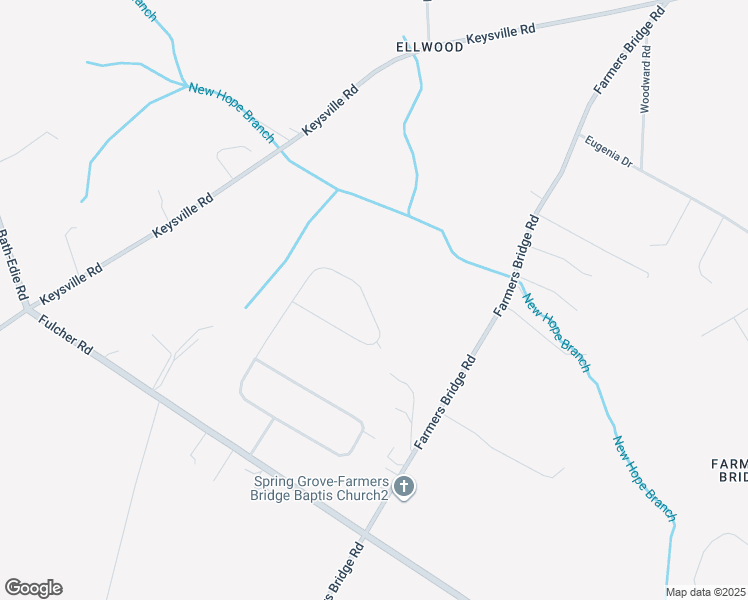 map of restaurants, bars, coffee shops, grocery stores, and more near 1345 Oak Ridge Plantation Road in Hephzibah