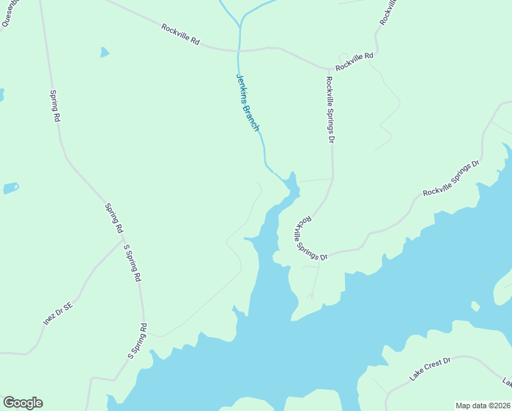 map of restaurants, bars, coffee shops, grocery stores, and more near 180 De Jarnette Road Southeast in Eatonton