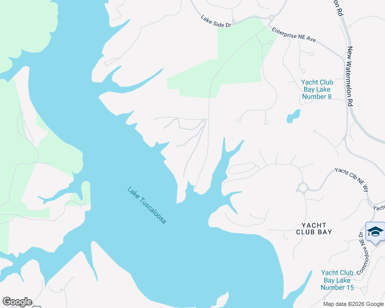 map of restaurants, bars, coffee shops, grocery stores, and more near Old North River Point in Tuscaloosa