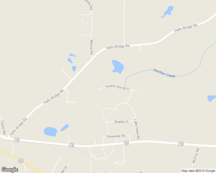 map of restaurants, bars, coffee shops, grocery stores, and more near 129 Panther Woods Drive in Jackson