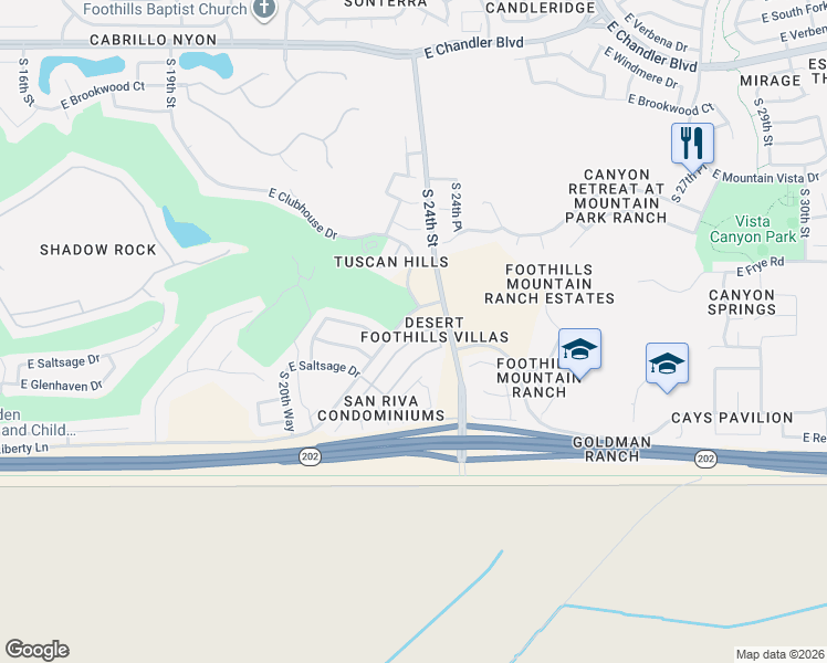 map of restaurants, bars, coffee shops, grocery stores, and more near in Phoenix