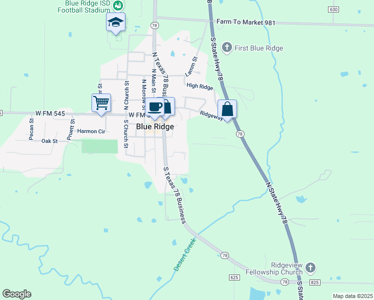 map of restaurants, bars, coffee shops, grocery stores, and more near 226 Pritchard in Blue Ridge