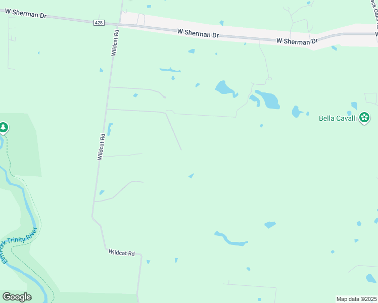 map of restaurants, bars, coffee shops, grocery stores, and more near 6032 Wildcat Road in Aubrey