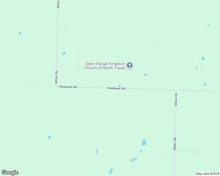 map of restaurants, bars, coffee shops, grocery stores, and more near Hawkeye Road in Denton County