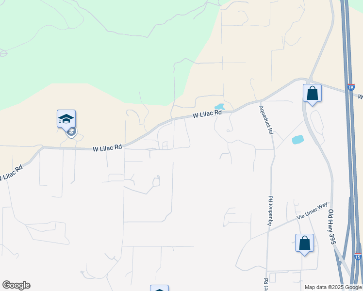 map of restaurants, bars, coffee shops, grocery stores, and more near 32110 Dos Ninas in Bonsall